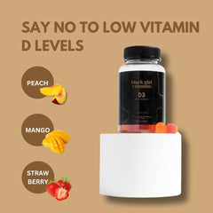 Black Girl Vitamins ingredientes naturales mango melocotón fresa para mejor sabor