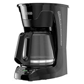 BLACK+DECKER front view showing brewer and carafe for consistent coffee