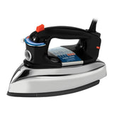 BLACK+DECKER iron front view showing controls and benefit of easy selection