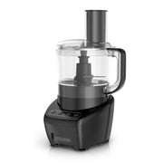 BLACK+DECKER vista frontal del procesador mostrando diseño compacto y beneficios de uso