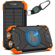 BLAVOR front view showing compact charger, highlights portability and reliability