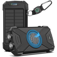 BLAVOR front view showing charger and brand, highlights compact portability