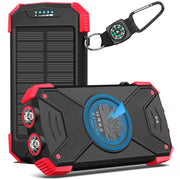 BLAVOR front view showing compact charger and branding, highlights portability