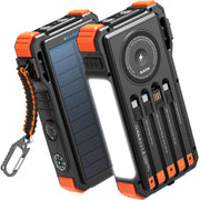 BLAVOR front view showing ports and fast charging for quick device power