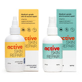 BLDG ACTIVE front packaging bundle showing both 3 oz bottles for convenient care
