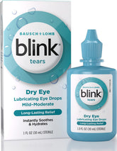 BLINK frasco frontal de 1 fl oz mostrando tamaño y diseño práctico