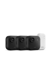 Blink Outdoor 2K+ front view showing camera and bracket for clear installation