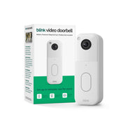 Blink front view showing doorbell design and clear HD framing benefit