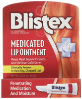 Blistex presentación frontal pack de 6 mostrando el envase y conveniencia