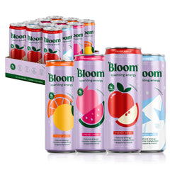 Bloom Nutrition lata frontal mostrando diseño y beneficio energético natural