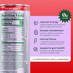 Bloom Nutrition lata abierta vertiendo burbujas refrescantes