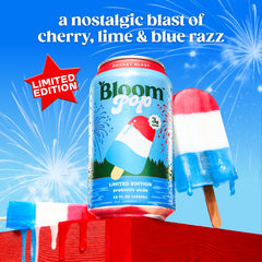 Bloom Nutrition Bloom Pop ingredient label close-up showing clinically backed prebiotics and clean ingredients