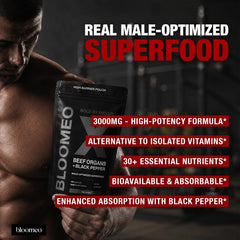 Bloomeo composición de órganos mostrando variedad y aporte nutricional