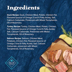 Blue Buffalo primer plano textura crujiente que favorece masticación