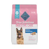 Blue Buffalo front bag showing Digestive Care branding and benefits