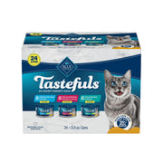 Blue Buffalo front packaging showing variety pack and benefits