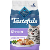 Blue Buffalo front packaging showing 7 lb bag and product benefits