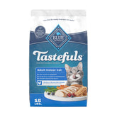 Blue Buffalo paquete frontal mostrando ingredientes naturales y beneficios