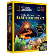 Blue Marble kit box front view showing Earth Science Kit and included activities benefit hands-on learning