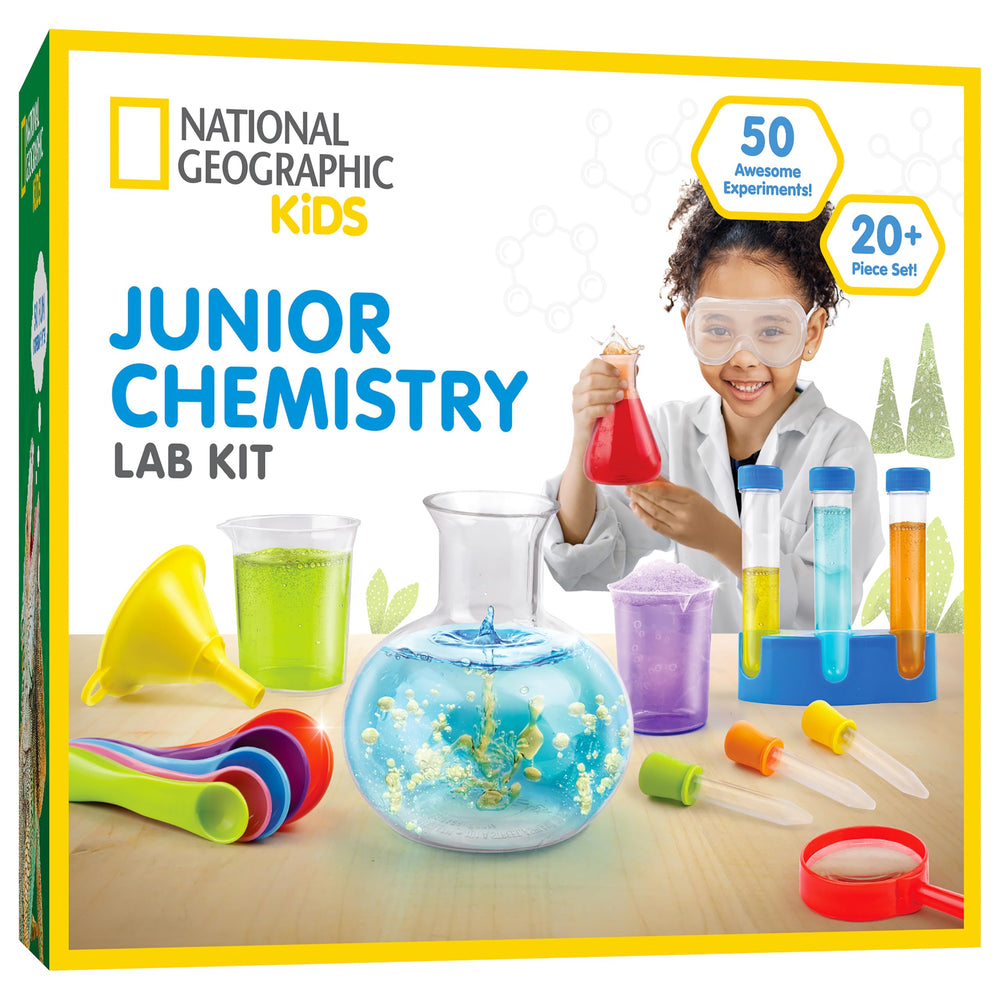 Blue Marble caja del kit National Geographic mostrando el empaque y sus beneficios