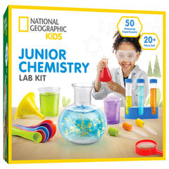 Blue Marble caja del kit National Geographic mostrando el empaque y sus beneficios
