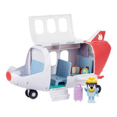 Bluey adventure plane front open with pilot figure showing play features