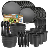Blwan front view of boxed 40-piece set showing contents and benefit of a full service