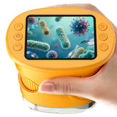BMDSAE front view of handheld microscope showing compact design and easy grip