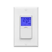 BN-LINK vista frontal del interruptor programable con pantalla clara