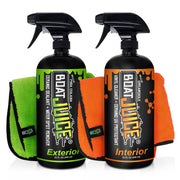 Boat Juice front packaging showing kit contents and purpose, clear product identification and benefits