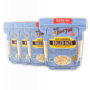 Bob's Red Mill front packaging showing gluten free oats and brand