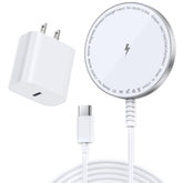 Bohuma cargador MagSafe frontal mostrando diseño compacto y práctico