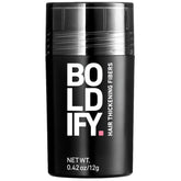 Boldify envase frontal mostrando 12g y tono dark brown para cobertura rápida