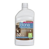 Bona front packaging of 32oz polish showing product benefits and usage