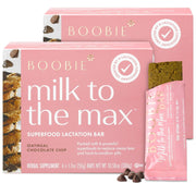 Boobie Brands frente del empaque mostrando diseño y cantidad de barras