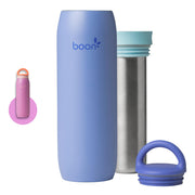 Boon Frosh front view showing blue chiller and compact travel benefit