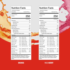 BOOST Breeze detalle de la etiqueta nutricional destacando vitaminas y minerales