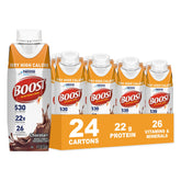 BOOST vista frontal del pack de 24 unidades aporta calorías concentradas