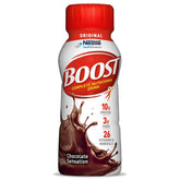 BOOST front packaging showing bottle and benefits for quick nutrition
