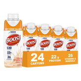 BOOST front view of bottle showing calories and protein benefits