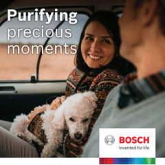 Bosch filtro 6040C instalado en vehículo mejorando flujo de aire