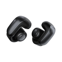 Bose front view of earbuds and packaging showing sleek design and portability