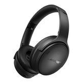 Bose vista frontal del auricular mostrando diseño elegante y confort