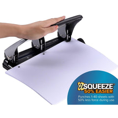 Bostitch detalle del mecanismo EZ Squeeze que reduce esfuerzo y mejora ergonomía