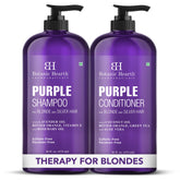 Botanic Hearth set frontal mostrando botellas y beneficio matizante