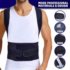 BraceTop worn discreetly under a shirt demonstrating daily use comfort