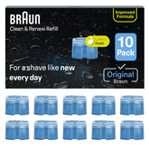 Braun cartridge front packaging showing brand and pack benefits