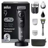 Braun Series 9 PRO frente del kit mostrando el diseño y beneficios completos