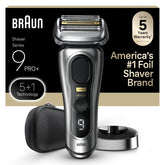 Braun Series 9 PRO+ frontal mostrando diseño ergonómico y eficacia