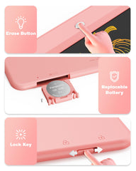 bravokids stylus dibujando, muestra trazos de distinto grosor